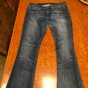 Joes flair blue jeans
